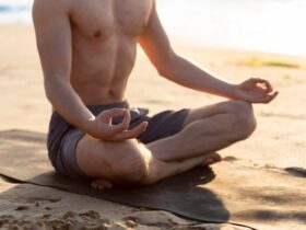 Intimo Meditazione Uomo