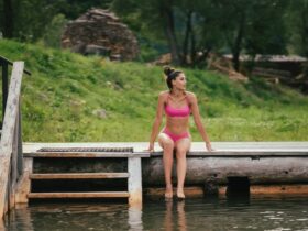 Costumi da bagno per escursioni fluviali