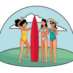 Guida alla scelta del costume da bagno per il surf femminile