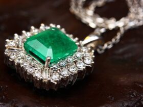 pg gioielli collana smeraldo