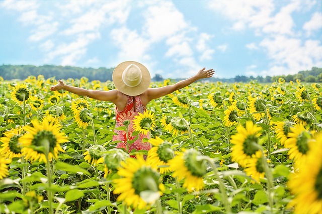gioielli con girasoli