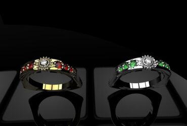 collane oro 18kt e smeraldi